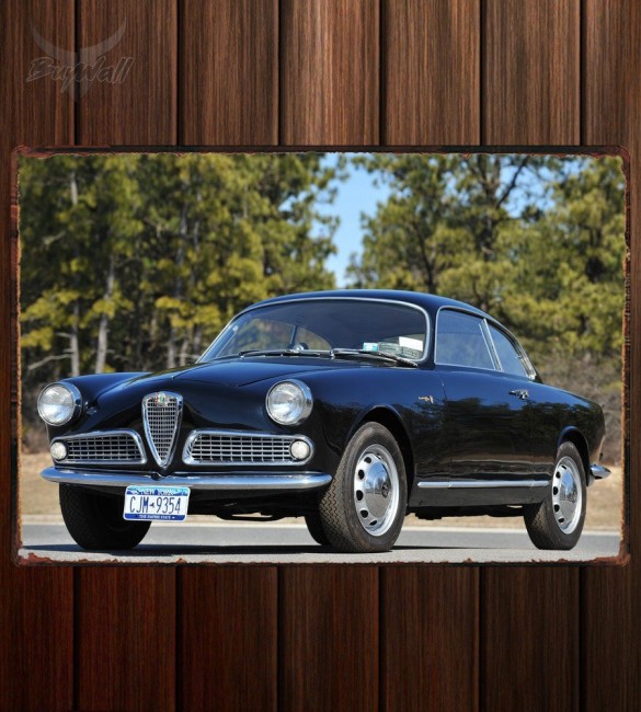 Металлическая табличка Alfa Romeo Giulietta Sprint Металлическая табличка Alfa Romeo Giulietta Sprint